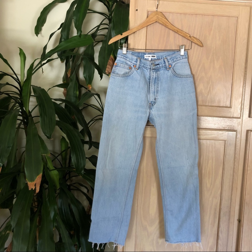 RE/DONE | HIGH RISE STOVE PIPE 👖 - Picture 1 of 4